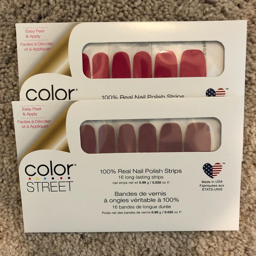 Color Street bundle - Manchester mauve & are you Madrid-ing me